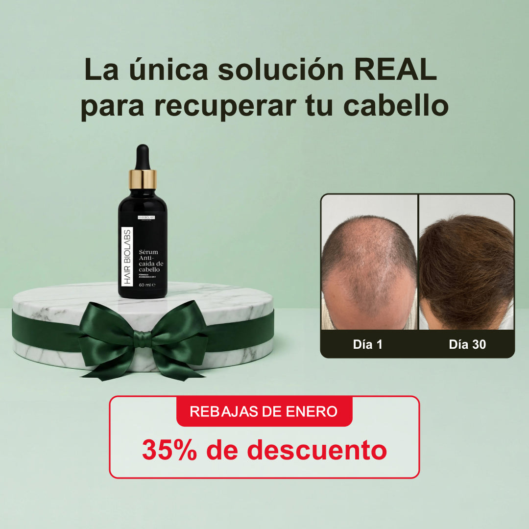 Sérum Anticaída de Doble Acción | Hair Biolabs™