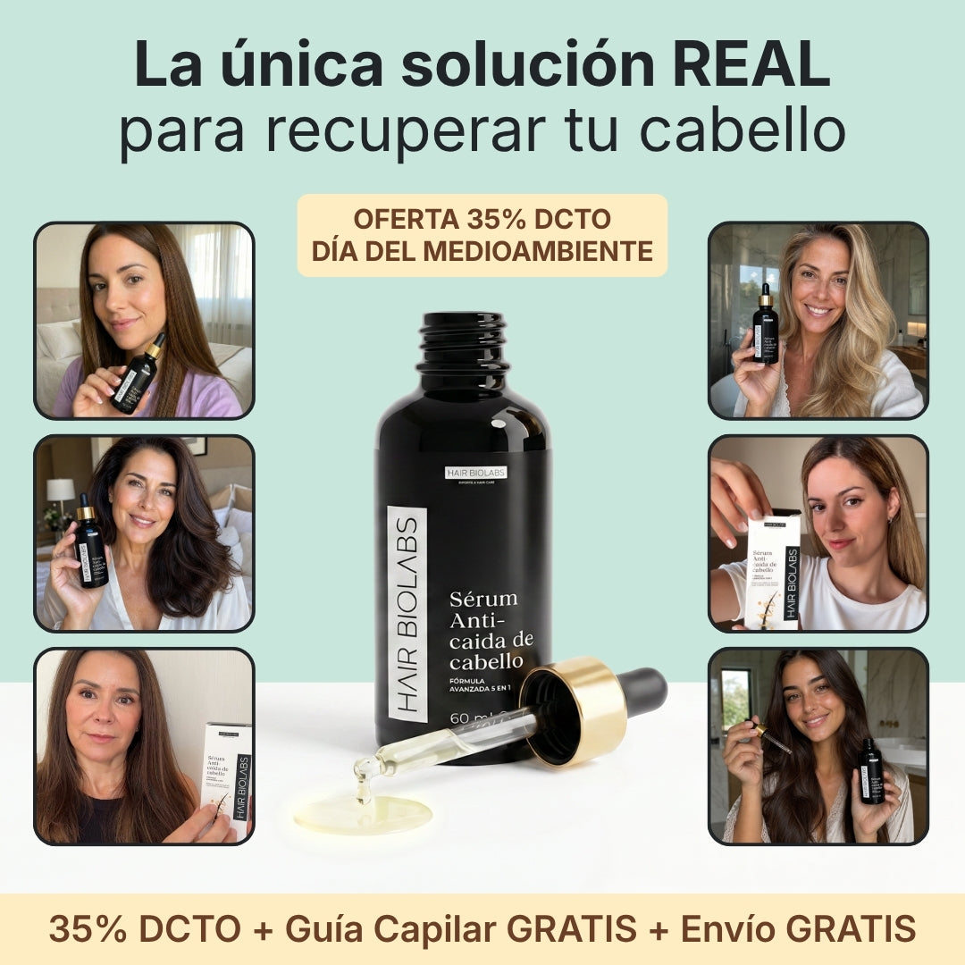 Hair Biolabs REDENSIFY™ Sérum de Triple Acción- Para la Caida en 14 dias