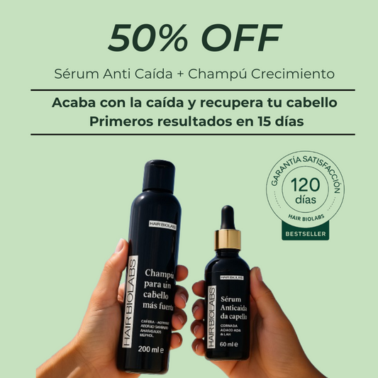 Elimina la caída y recupera tu cabello - Hair Biolabs