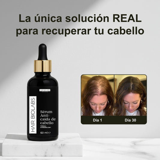 Elimina la caída y recupera tu cabello con Hair Biolabs