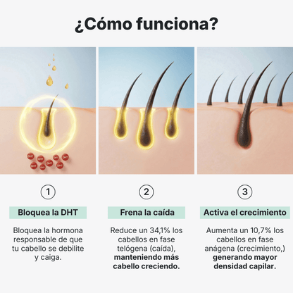 Hair Biolabs REDENSIFY™ Sérum de Triple Acción - Para la Caida en 14 dias - Hair Biolabs