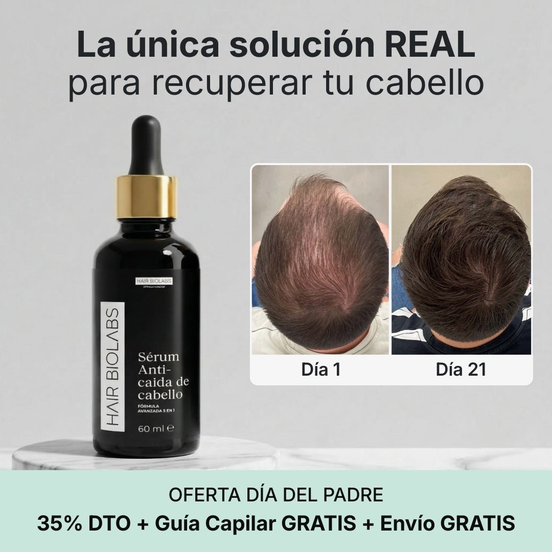 Hair Biolabs™ | Sérum Anticaída de Doble Acción - Hair Biolabs