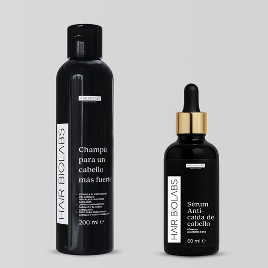 Pack completo para fortalecer y recuperar el cabello - Mujer - Hair Biolabs