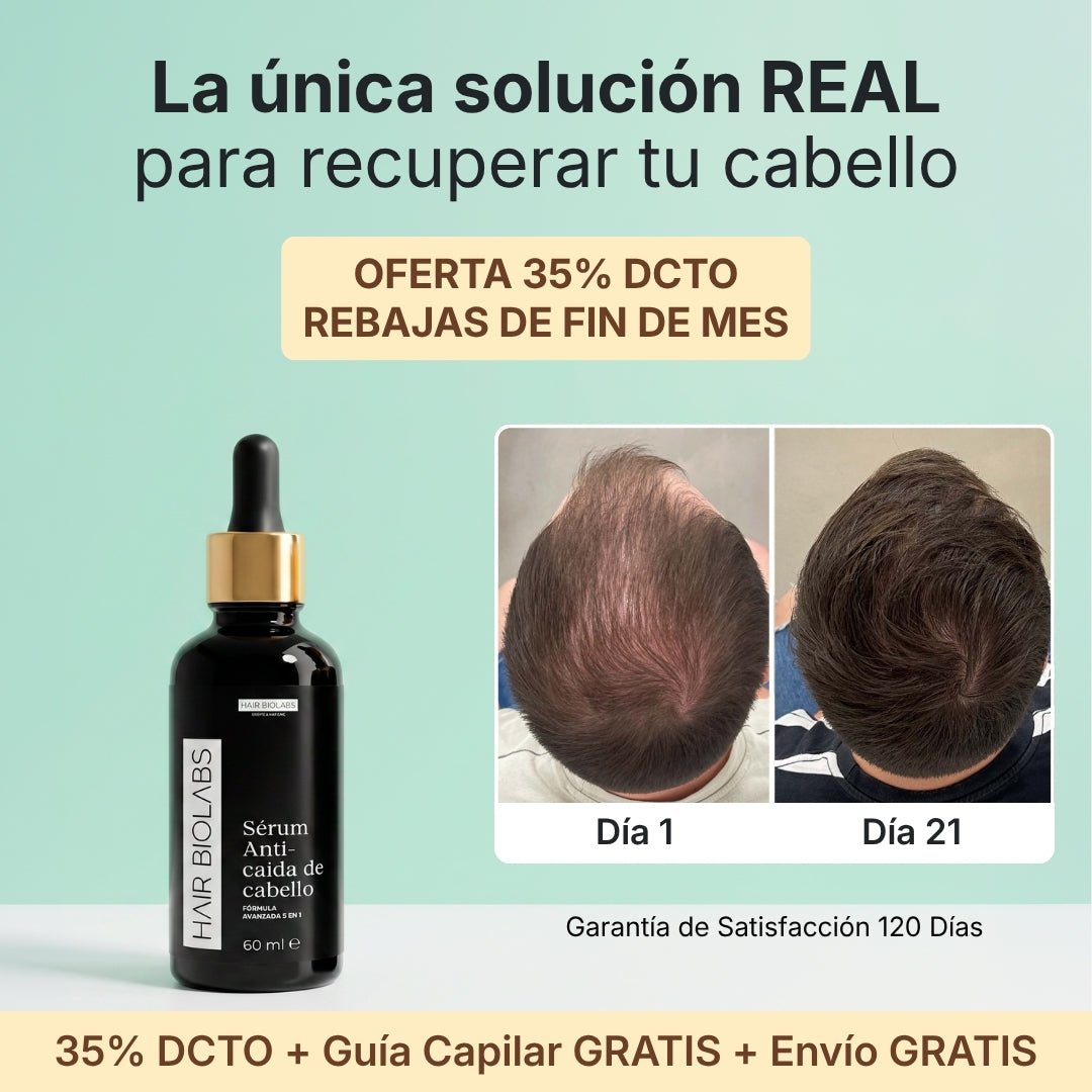 Serum Anticaída de Doble Acción | Hair Biolabs® - Hair Biolabs